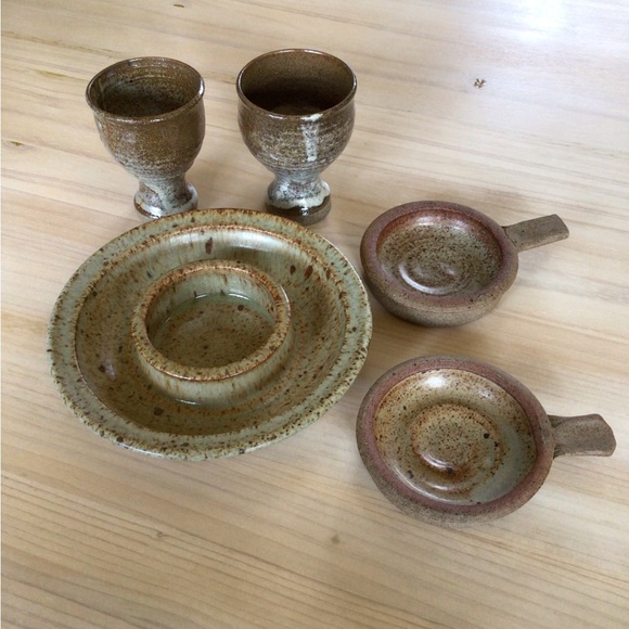 Robin Hopper Pottery Handmade Canada Stoneware Chosin Pottery Studio Art - Picture 1 of 8